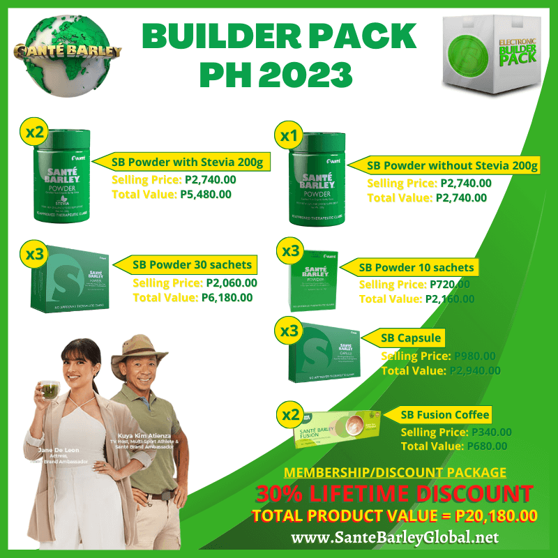 Santé Builder Pack PH 2023