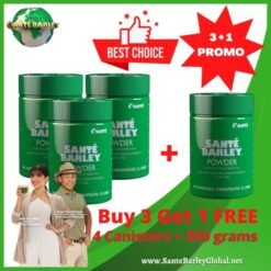 Santé Barley Canister Without Stevia 3+1 Promo