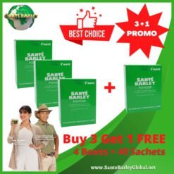 Santé Barley Juice Box 10s 3+1 Promo