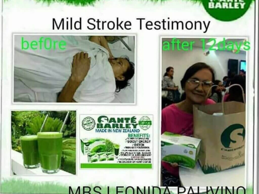 Sante Barley - Mild Stroke Testimonial