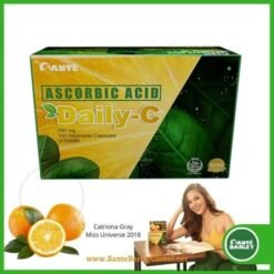 Sante Daily-C Ascorbic Acid Vitamin C 750 mg 01