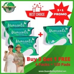 Santé Moments Panty Liner 3+1 Promo